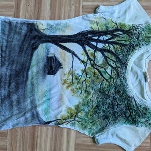 Mickey Harris airbrushed t-shirt